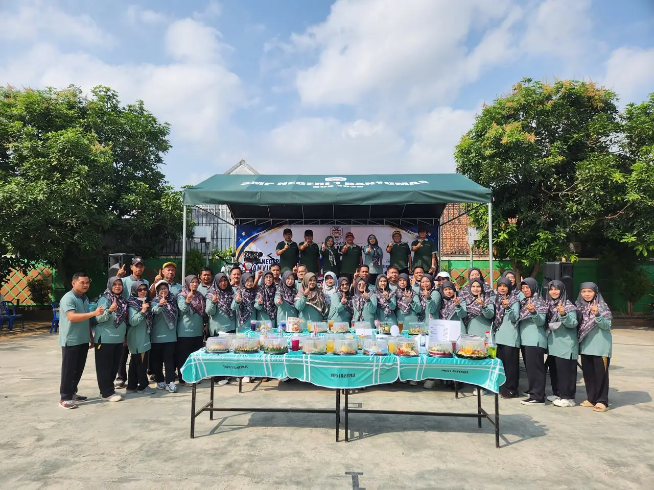 Semarak HUT ke-66 SMP Negeri 1 Banyumas